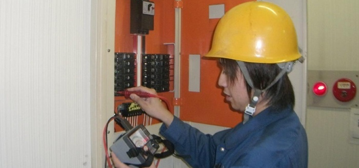 電源部点検状況